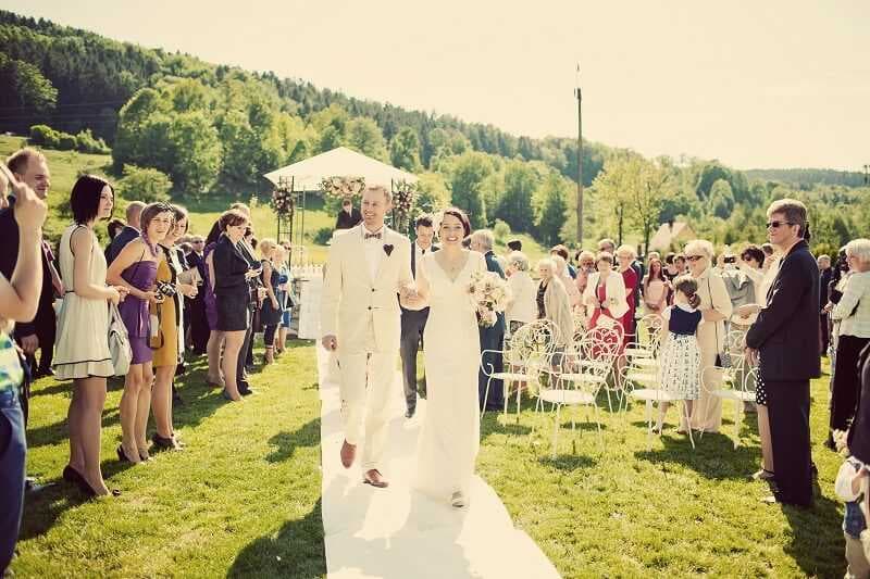 Garden ceremony